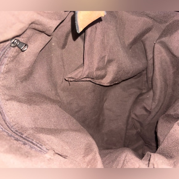 Paris Airport Canvas Tote Bag|French Graphic Travel Bag|leather trim - Picture 4 of 12